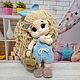  Куколка, плюшевая кукла. Амигуруми куклы и игрушки. Toys-by-panda. Интернет-магазин Ярмарка Мастеров.  Фото №2