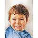  Portrait of a little boy. Watercolor. Pictures. Artist Mariya Kozlova. Online shopping on My Livemaster.  Фото №2