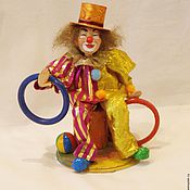 Куклы и игрушки handmade. Livemaster - original item CLOWN dolls. Handmade.