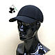 Men's cashmere baseball cap. Textile soft cap. Two colors, Baseball caps, Ekaterinburg,  Фото №1
