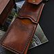 Кошелек винтажный из натуральной кожи. Кошельки. LEATHER HANDS (Михаил и Татьяна). Ярмарка Мастеров.  Фото №10