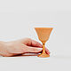 Order A wooden vodka glass on a leg R46. ART OF SIBERIA. Livemaster. . Shot Glasses Фото №3