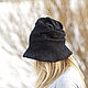 Шляпа валяная войлочная  Free Form "black", Шляпы, Санкт-Петербург,  Фото №1