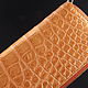 Клатч из кожи крокодила на двух молниях IMA0002UK45. Кошельки. CrocShop товары из экзотической кожи. Ярмарка Мастеров.  Фото №8