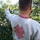 Order Campechano en el estilo ruso. Beloslava. Livemaster. . Mens shirts Фото №3