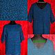 Order Tweed linen.Tunic ' Solo'. Exclusive linen jersey from Elena. Livemaster. . Tunics Фото №3