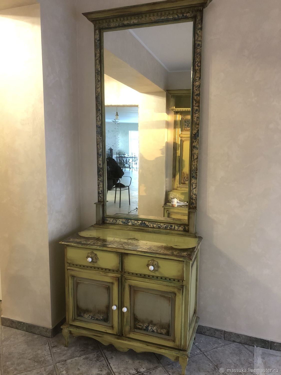 Зеркало с комодом Маркиз – заказать на Ярмарке Мастеров – HSYI3RU ...