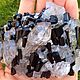 ШЕРЛ, кристаллы, черный турмалин природный. Кристаллы. СВЕТЛАНА (biriyza). Ярмарка Мастеров.  Фото №6