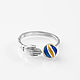 Mikasa volleyball ball, ring with enamel. Rings. Trinkki. Online shopping on My Livemaster.  Фото №2