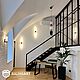 ПЕРЕГОРОДКА В СТИЛЕ ЛОФТ ДЛЯ ДВУХУРОВНЕВЫХ АПАРТАМЕНТОВ. Двери. BaumbArt Furniture. Ярмарка Мастеров.  Фото №4