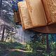 Блокнот мини "Аромат леса". Записные книжки. Forest Fantasy. Интернет-магазин Ярмарка Мастеров.  Фото №2