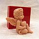 Silicone mold for soap 'angel with heart'. Form. anna-soap-city (soap-city). Online shopping on My Livemaster.  Фото №2