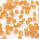 PR-423 Биконусы Preciosa Topaz AB Matt 3 мм 10 шт, Кристаллы, Нижний Новгород,  Фото №1
