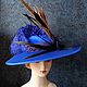 Women's retro hat 'Sandra' in the Art Nouveau style. Hats1. Felt Hats Shop. My Livemaster. Фото №6