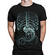 T-shirt cotton 'Alien', T-shirts and undershirts for men, Moscow,  Фото №1