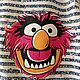 Винтаж: Германия. Muppets. Женский майка - топ. Топы винтажные. Одевайка. Интернет-магазин Ярмарка Мастеров.  Фото №2