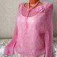 Handmade jumper 'Tiana-5'. Jumpers. hand knitting from Galina Akhmedova. My Livemaster. Фото №4