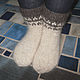 Women's knitted socks. Socks. Warm Yarn. Ярмарка Мастеров.  Фото №4