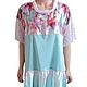 Summer light tunic mint and lilac color made of knitwear and silk. Tunics. Charmante Tutenafelt (crealanafr). Online shopping on My Livemaster.  Фото №2