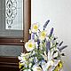 Композиция из искусственных цветов «София». Композиции. Ольдекор (Olga_Decor_Shir). Ярмарка Мастеров.  Фото №5