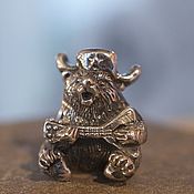 Украшения handmade. Livemaster - original item Russian bear charm. Handmade.