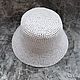 Raffia panama hat/ straw hat. Hats1. Vjazalochka. Online shopping on My Livemaster.  Фото №2