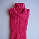 Малиновый свитер для собаки или кошки. Одежда для питомцев. Lena Milkova Knit. Интернет-магазин Ярмарка Мастеров.  Фото №2