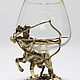 A glass for cognac 'Sagittarius'. Wine Glasses. Best-gifs valentin. Online shopping on My Livemaster.  Фото №2