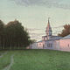 The interior paintings of Izmailovo Moscow watercolor, Pictures, Moscow,  Фото №1
