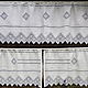 Linen curtains 2 pcs. with embroidery Ivanovo stitch No. №3, Curtains1, St. Petersburg,  Фото №1