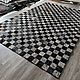  ковёр ручной работы из шкур коровы. Ковры для дома. Luxury Patchwork. Ярмарка Мастеров.  Фото №12