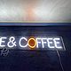 Вывеска из гибкого неона "Vape & coffee". Вывески. PJ NEON • НЕОНОВЫЕ ВЫВЕСКИ. Интернет-магазин Ярмарка Мастеров.  Фото №2