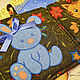 Potholders. A set of tack Hare and Mow. Potholders. Naughty FancyWork (applique4you). My Livemaster. Фото №5