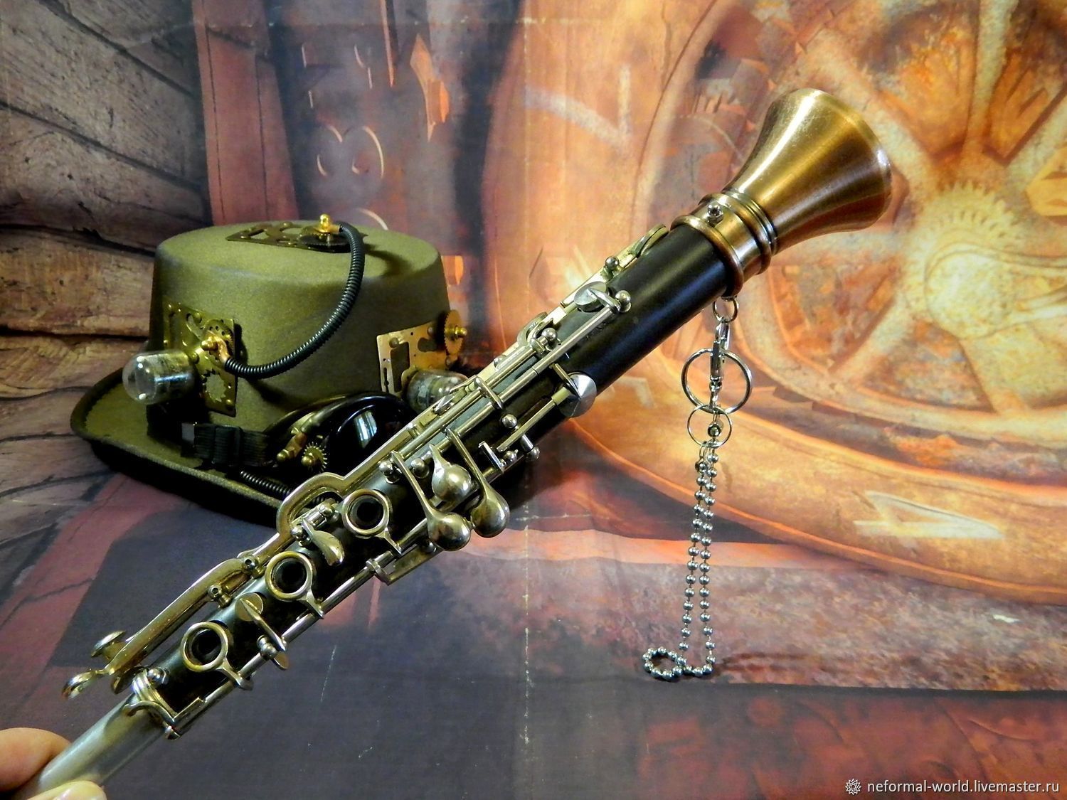 ТРОСТЬ В СТИЛЕ СТИМПАНК "BIG купить в интернетмагазине