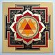 Заказать  Янтра Дурга / Durga Yantra 50х50 см. CaLendula Art | Янтры. Ярмарка Мастеров. . Янтра Фото №3
