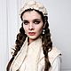 Заказать Валяный жилет «Lacy white». Irina Demchenko. Ярмарка Мастеров. . Жилеты Фото №3