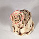Collector's thimble rose in Sepia. Thimbles. Elena Zaychenko - Lenzay Ceramics. Online shopping on My Livemaster.  Фото №2