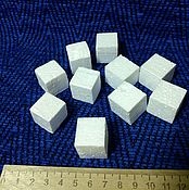 Материалы для творчества handmade. Livemaster - original item Cubes 2 cm (50 pieces) of foam. Handmade.