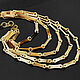 Order Necklace chain multi-row of Buffalo Horn Zebu. - Olga - Mari Ell Design. Livemaster. . Necklace Фото №3
