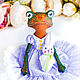 ❤❤❤ Лягушка кукла, жаба в подарок любимой. Куклы и пупсы. ❤❤❤КУКЛЫ❤БРОШИ❤ИГРУШКИ❤ Марина Эберт. Ярмарка Мастеров.  Фото №6