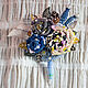 Textile brooch pin Theory of Miracle (in a gift box). Brooches. lyunaz (lyunaz). Online shopping on My Livemaster.  Фото №2