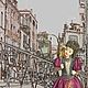 Маска и Венеция Кукла авторская интерьерная. Статуэтки. Картины и куклы Ирина Капустина. Ярмарка Мастеров.  Фото №5