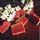 Заказать "Вино и календула" мыло с нуля на красном вине и травах. Елена (home-made-soap). Ярмарка Мастеров. . Мыло Фото №3