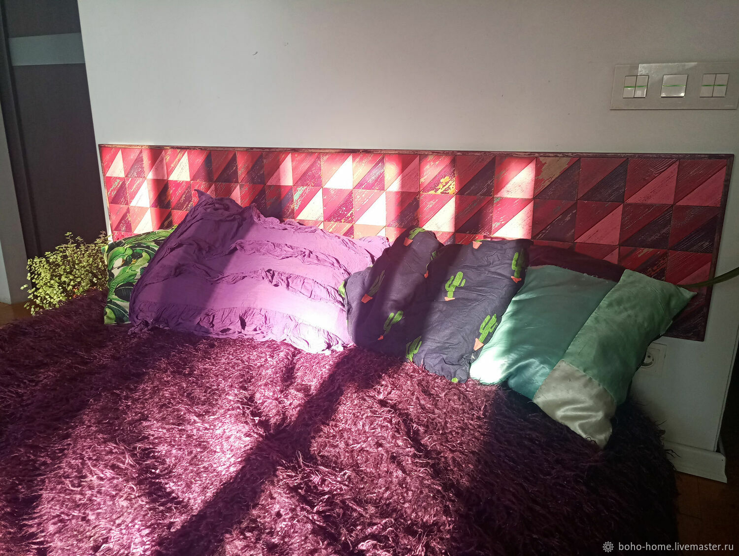 Деревянное изголовье для кровати "Circus" в интернет-магазине на ...