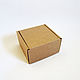 Коробки крафт, 10х10х6 см, мгк, маленькая, для украшений, москва. Коробки. __ TS Pack __  (упаковка, коробки). Ярмарка Мастеров.  Фото №4