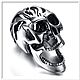 Skull pendant No. 1 stainless steel, Pendant, Moscow,  Фото №1