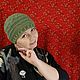 Вязаный берет ,,Ажурный". Береты. ЕЛЕНА ВАУЛИНА. Ярмарка Мастеров.  Фото №8