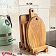 Gift set of oak boards on a stand. Cutting Boards. Foksvudrus. Online shopping on My Livemaster.  Фото №2