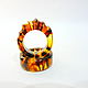 Order Ring made of amber 'Plasma' R-155. Amber shop (vazeikin). Livemaster. . Rings Фото №3