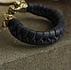 Bracelet from genuine leather ,valcke. Bead bracelet. MintTiger. Online shopping on My Livemaster.  Фото №2